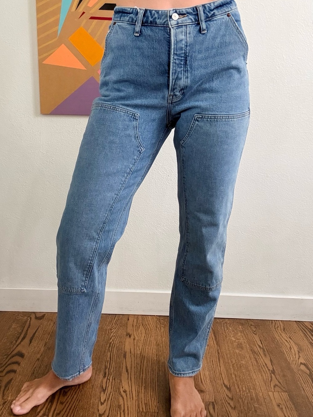 Abercrombie & Fitch Light Blue Slim-Straight women’s Jeans